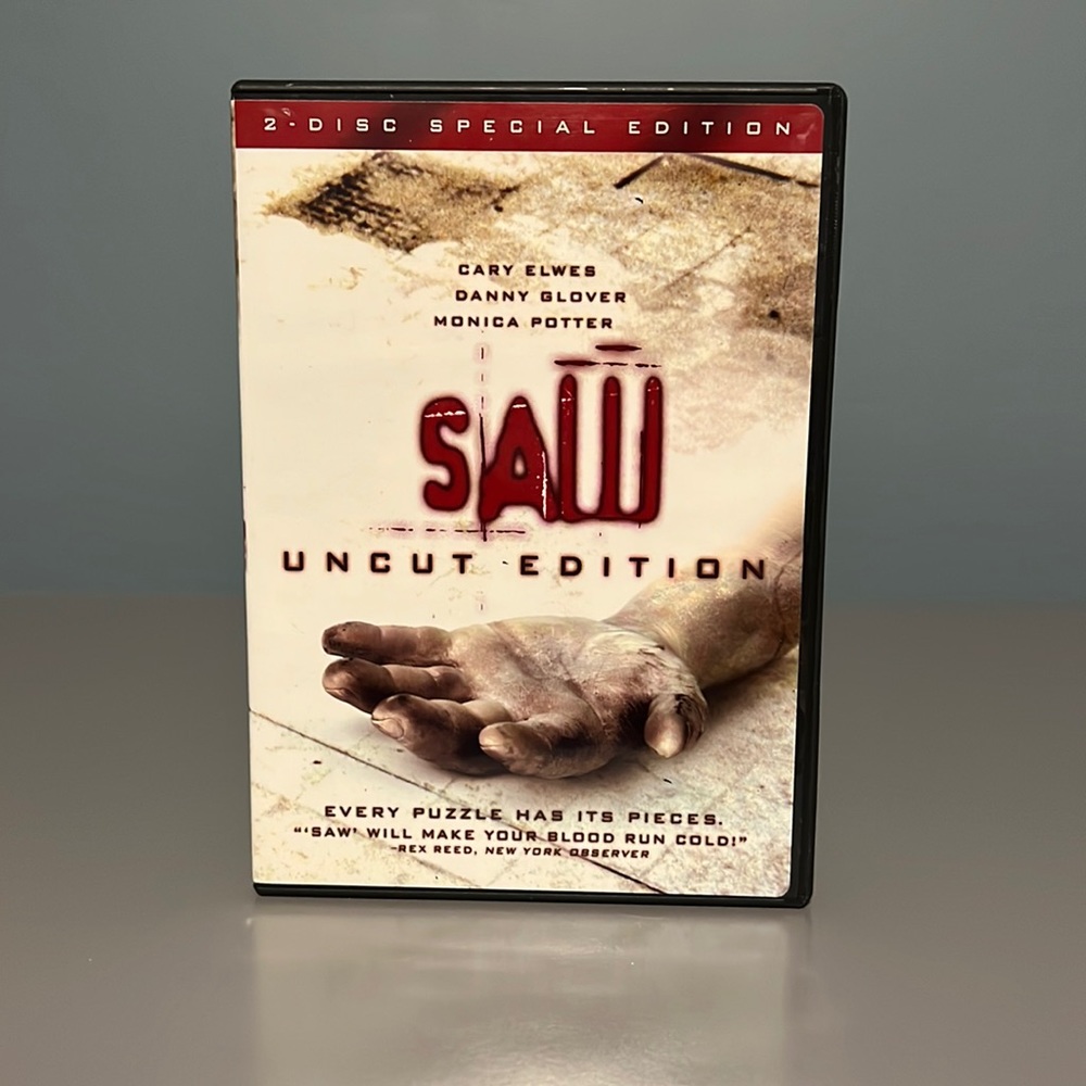 Saw DVD bundle 4 for $10.00